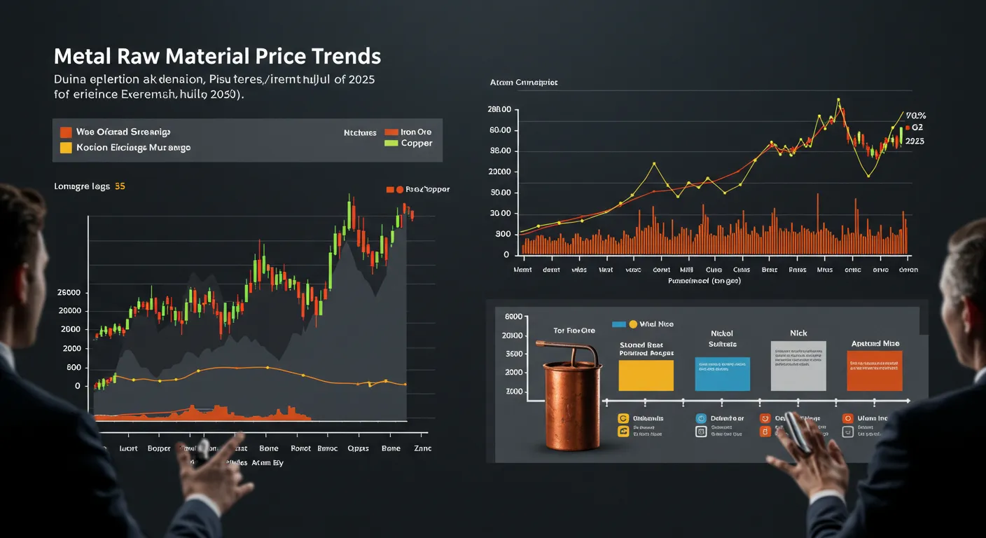 Динамика цен на металлическое сырье в первой половине 2025 года